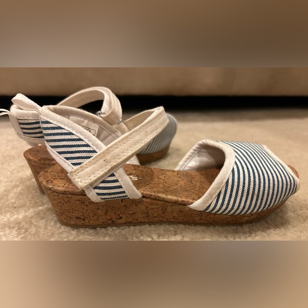 Carters Cork Wedge Sandal High Heel Girls 1 - Picture 4 of 8